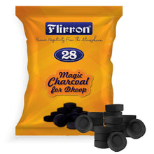 FLIRRON Magic Charcoal Burning Tablets for Dhoop (50 Tablets Pouch)