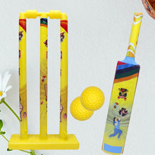 Kids’ Complete Cricket Set – 1 Bat, 2 Balls & 3 Stumps (Pack of 1)