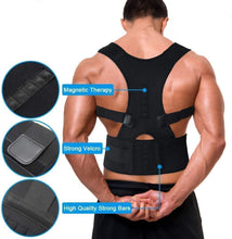 Unisex Magnetic Posture Corrector Belt – Back & Shoulder Support (Free Size)
