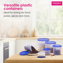 Varmora Magnum Round Blue Kitchen Storage