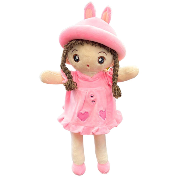 Baby Doll with Bunny Hat