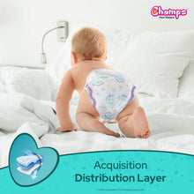 Champs Baby Diaper Pants L (28 Pcs) – Soft & Dry, 12Hr Leakproof