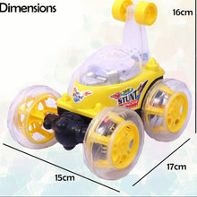 360° RC Stunt Car with Lights & Music – Rechargeable Remote Control Car