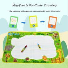 FunBlast Jumbo Magic Water Drawing Mat – Reusable Rainbow Doodle Pad for Kids | Educational & Mess-Free Fun for Toddlers, Boys & Girls