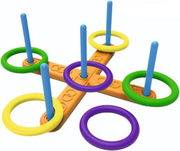 Ring Toss Game Indoor Outdoor Fun Ring Game 13 Pcs