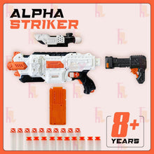 Alpha Striker Motorized Dart Gun with Scope & 20 Soft Darts