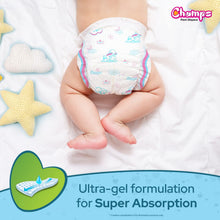 Champs Baby Diaper Pants M (32 Pcs) – Soft & Dry, 12Hr Leakproof