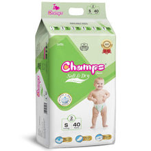 Champs Baby Diaper Pants S (40 Pcs) – Soft & Dry, 12Hr Leakproof