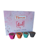 4 in 1 Dhoop Cup (Pack of 3) | Cup Sambrani Rose, Chandan, Mogra, Camphor Guggal Fragrance for Daily Puja & Havan (36 Cup)