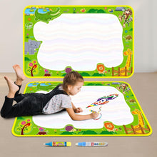 FunBlast Jumbo Magic Water Drawing Mat – Reusable Rainbow Doodle Pad for Kids | Educational & Mess-Free Fun for Toddlers, Boys & Girls