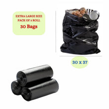 Garbage Bags | 30x37 - EX. LARGE  | Leak-Proof | For Home, Kitchen, Office & Public Use