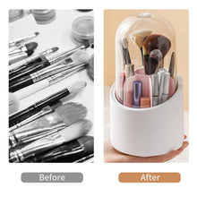 360° Rotating Makeup Brush Organizer | Brush Holder & Cosmetic Storage Stand