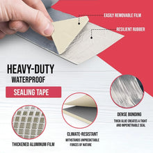 Heat-Resistant Aluminum Foil Tape Roll – Self-Adhesive, Waterproof & Insulated (Combo)