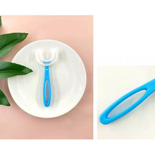 U-Shaped Kids Silicone Toothbrush (2–6 Years)