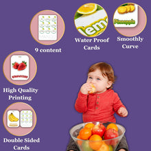 TodFod Fruit Flash Cards for Nursery & Kindergarten