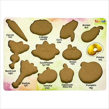 TodFod Wooden Puzzle Board – Vegetables Learning Toy