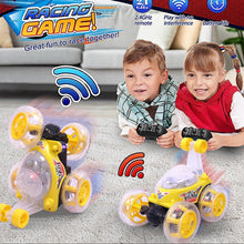 360° RC Stunt Car with Lights & Music – Rechargeable Remote Control Car