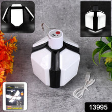 Foldable Camping Light USB Rechargeable LED Lamp with Hook