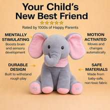 TOYTALES Peek-a-Boo Elephant Plush Toy