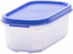 Varmora Magnum Oval Storage Containers | Neat & Tidy Kitchen | Stackable & Sturdy | Ideal for Pulses, Rice, Lentils, Flour, Cereals & Snacks