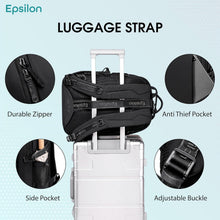 Epsilon Laptop Backpack for Men Women 25L Lightweight Water-resistant Medium Size Casual Backpack 15.6-inch Laptop Bag 5 Pockets Sleek for College Office Daypack