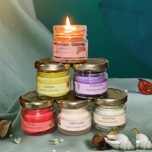 Fragrant Glass Candle Set – 6-Piece Gift Pack