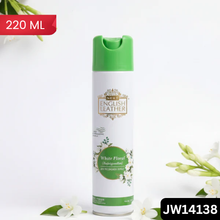 Premium English Leather White Floral Room Freshener - 220 ML
