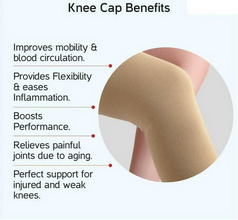 Premium Compression Knee Support – Elastic Leg Brace for Stability & Comfort (Size-L)