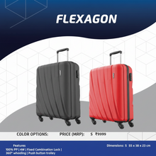 Safari Flexagon Trolley Bag
