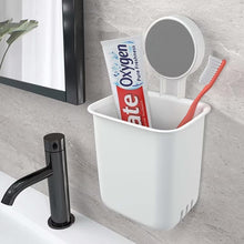 Self-Adhesive Wall Mount Toothbrush Holder – for Toothbrush, Toothpaste, Razor & More (1 Pc)