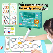 64-Page Magic Tracing Book | Reusable Workbook for Kids | Alphabet, Number & Pen Control Practice