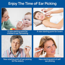 Smart Ear Cleaner Kit with HD Camera & WiFi – 6 LED Endoscope Tool for Android/iOS + 11 Free Silicone Tips (White)