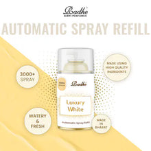 Luxury White – Aqua Fresh Automatic Air Freshener Refill | 265ml