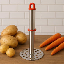 Stainless Steel PAV BHAJI/Potato Smasher with Hard Handle (1 Pc)