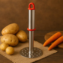 Stainless Steel PAV BHAJI/Potato Smasher with Hard Handle (1 Pc)