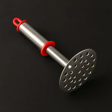 Stainless Steel PAV BHAJI/Potato Smasher with Hard Handle (1 Pc)