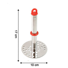 Stainless Steel PAV BHAJI/Potato Smasher with Hard Handle (1 Pc)