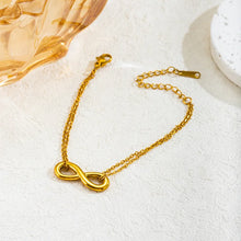 Minimal Elegant Wrist Infinity Bracelet