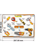 Todfod Tool Kit Identify Puzzle – Early Learning A4 Board