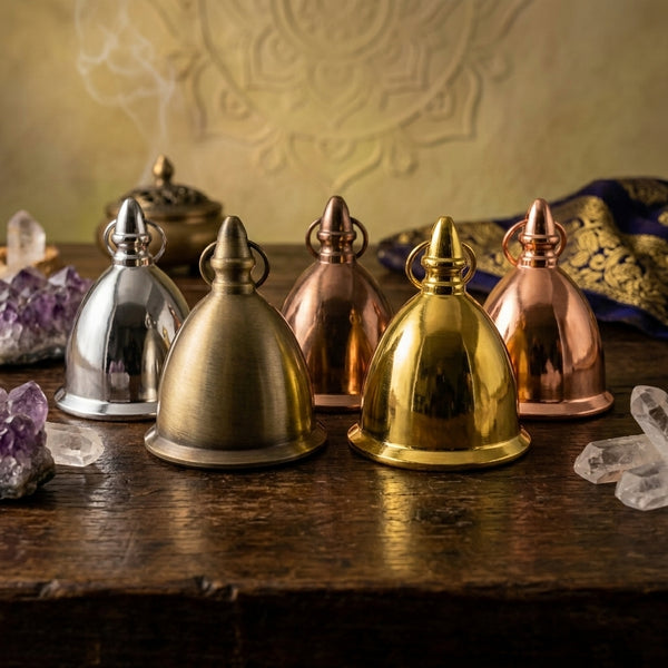 Titanium Brass Hanging Bell Big