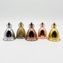 Titanium Brass Hanging Bell – Small | Decorative & Pooja Hanging Bell (2 Inch)