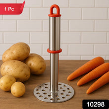 Stainless Steel PAV BHAJI/Potato Smasher with Hard Handle (1 Pc)