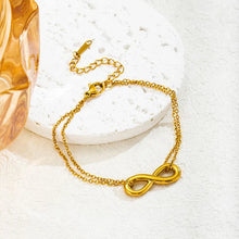 Minimal Elegant Wrist Infinity Bracelet