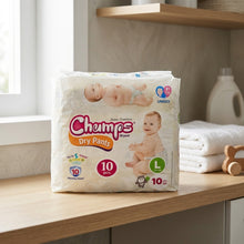 Champs Dry Pant Baby Diapers L (10 Pcs) – Soft & Absorbent