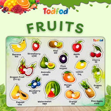TodFod Wooden Fruits Puzzle for Kids