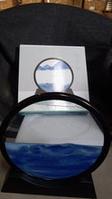 3D Moving Sand Art – Liquid Motion Deep Sea Sandscape with Round Glass Frame (1 Pc)