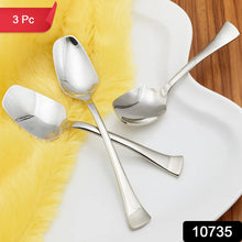 Stainless Steel Ice-Cream Spoon - (3 Pc / Set)