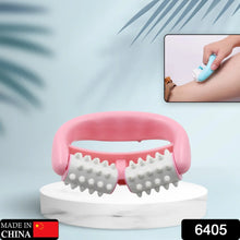 Manual 2-Roller Body Massage Roller with Round Handle