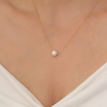 Micro Golden Plated Ball Pendant Necklace