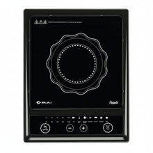 Bajaj Splendid 1200W Induction Cooktop | Toughened Glass | 7 Preset Menus | LED Display | Tact Button Controls